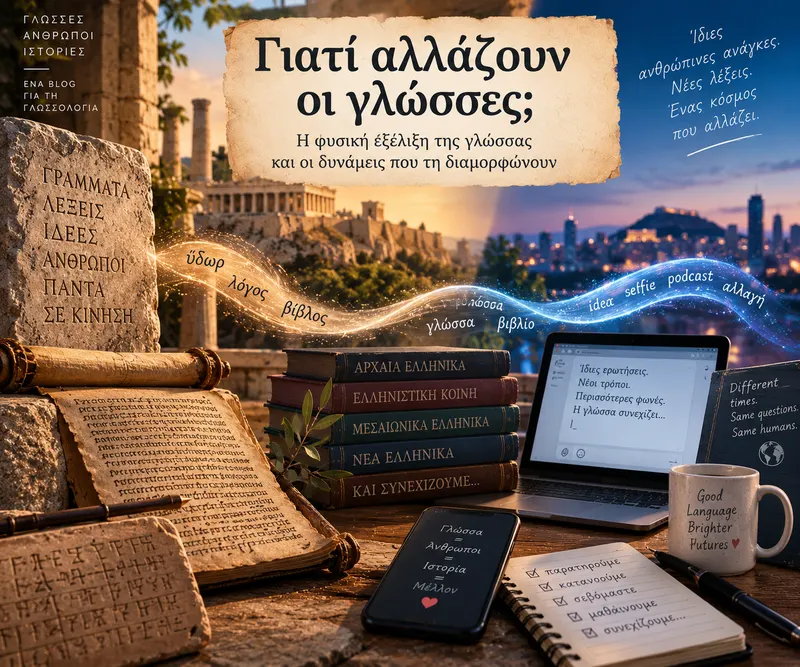 Γιατί αλλάζουν οι γλώσσες;